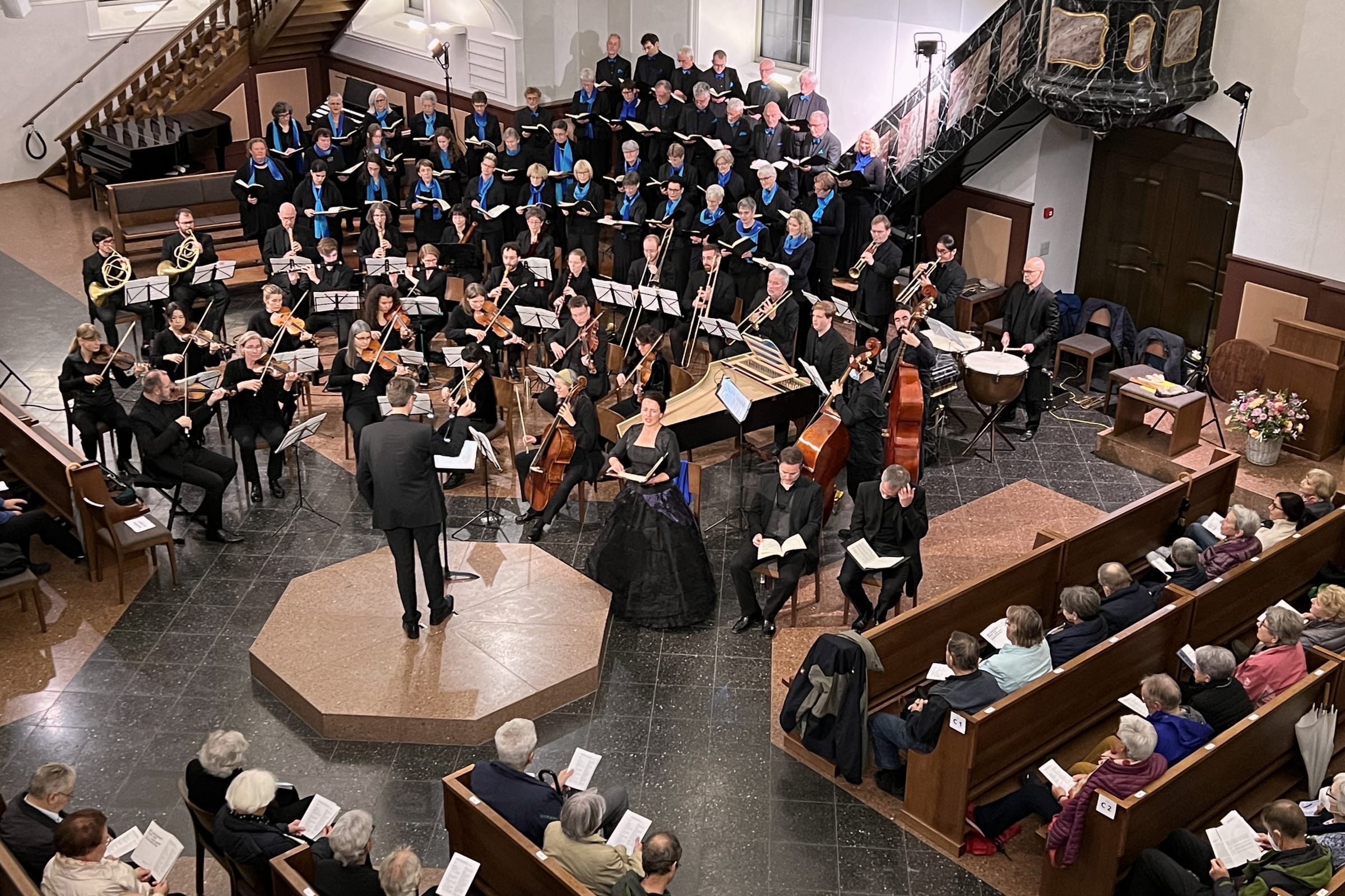 Kammerchor mit Orchester in der Kirche